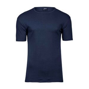 Tee Jays Mens Interlock T-Shirt / Navy